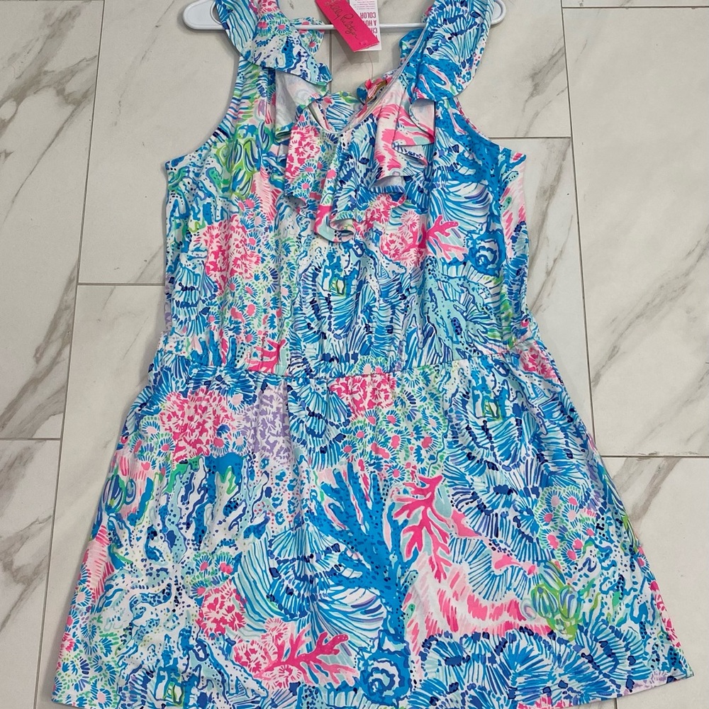 NWT Lilly Pulizter Alessa Romper XL